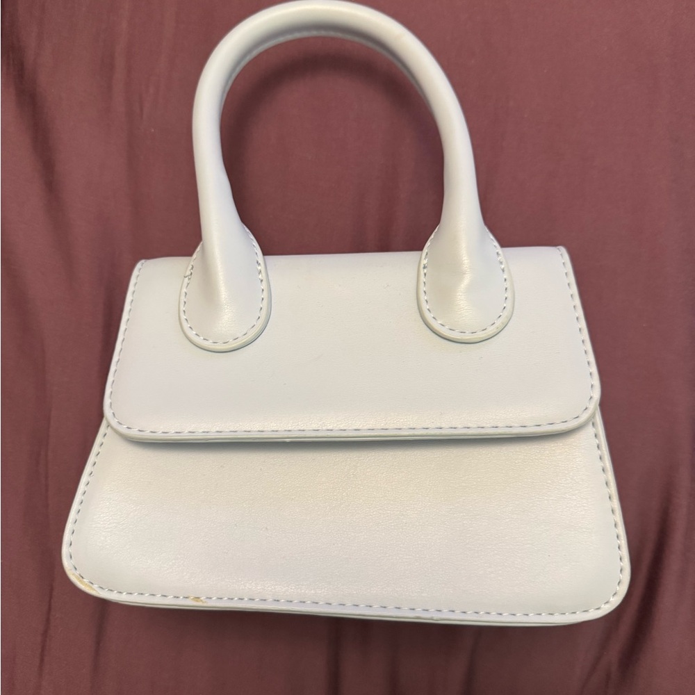 Abercrombie light blue crossbody mini bag